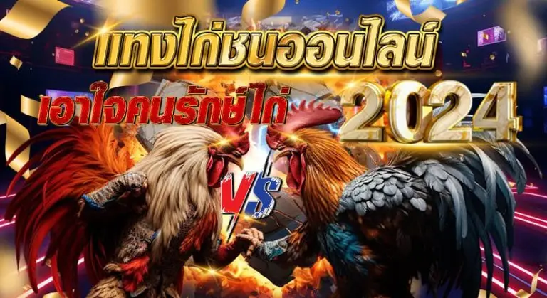 แทงไก่ชนออนไลน์ เอาใจคนรักษ์ไก่ 2024